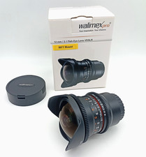 Walimex Pro 12mm T3.1 ED AS NCS fisheye MFT Objektiv aus unserem Demo Bestand
