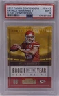 2017 Panini Contenders Patrick Mahomes II Rookie Of The Year RC #RY-3 PSA 9 MINT