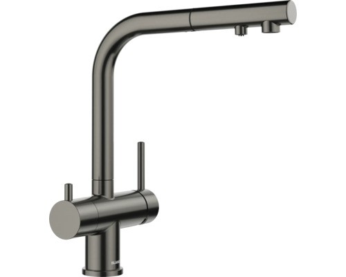 Blanco KüChenarmatur Mit Handbrause FONTAS-S Ii Satin Dark Steel Satiniert 52773-image