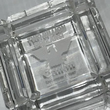 Jaffa Trinket Box Lead Crystal Canon 1987 Promotion 2 Billion Dollars READ/250h