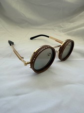 Polarized Round Sunglasses ND9 Adjustable Dimming Retro Fishing UV400 Shades