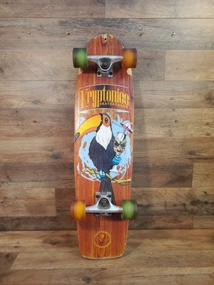 KRYPTONICS Since 1965 California Skateboard and 60mm Wheels Woody