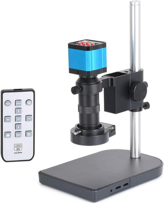 14MP HDMI USB Industry Microscope Kit Camera Set Remote Control 100X C-Mount Len