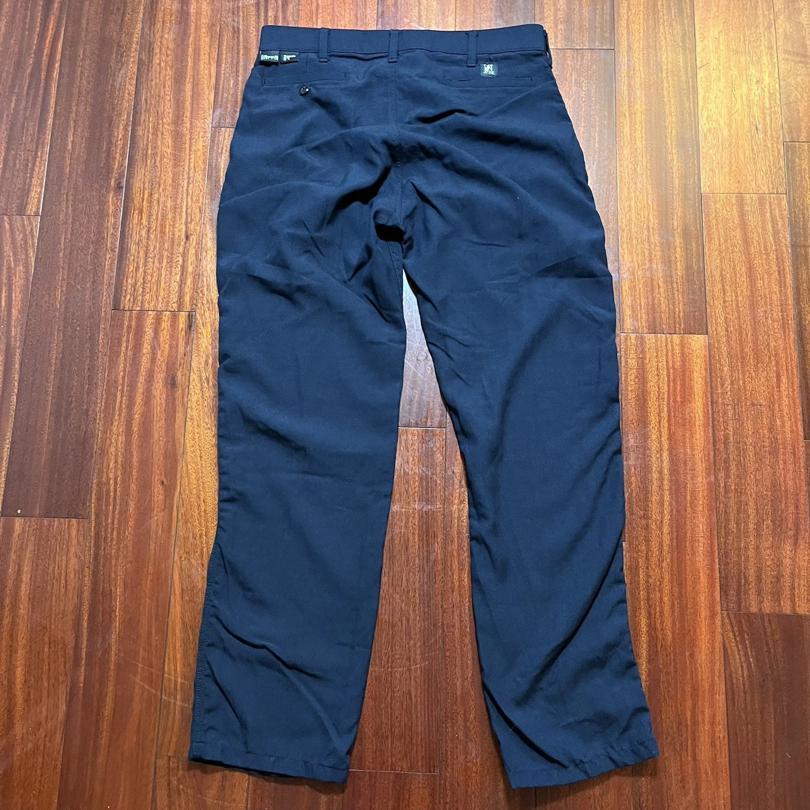 NeeseWear FR Pants Mens 34 (36x31) Navy Blue Mechanic Oil Rig Workwear Light Cat - product detail image 3