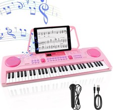 Kids Keyboard Piano Portable 61 Keys Keyboard Electronic Digital Piano Early ...
