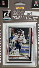 Chicago Bears 2025 Donruss Factory Sealed 12 Card Team Set Featuring Caleb Willi