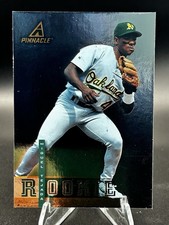 Miguel Tejada 1998 Pinnacle Plus Rookie Card #36 MLB Oakland Athletics. rookie card picture