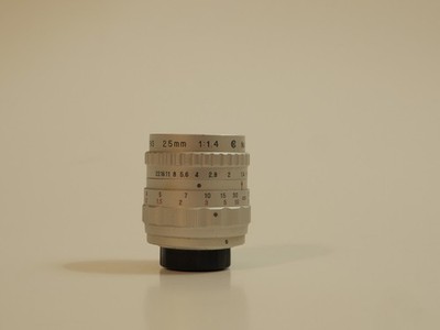 Cosmicar 25MM C MOUNT CINE LENS For BMPCC M4/3rds MFT Filter Damage