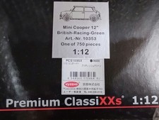 KYOSHO 1/12 Mini Cooper British Racing Green PCS10353