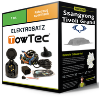 Elektrosatz 7-Pol Spezifisch für Ssangyong Tivoli Grand 06.2021-Jetzt NEU