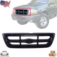 New Front Grille Assembly Black Plastic For 1998-2000 Ford Ranger Fo1200344