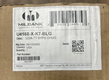MILBANK U4168-X-K7-BLG 7 Terminal Ringless 3 Phase Meter Socket 600V 320A - NEW