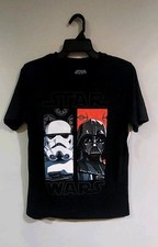 Star Wars  Boys14/16XL Storm Trooper Darth Vader Split Duo T-Shirt   New W/tags
