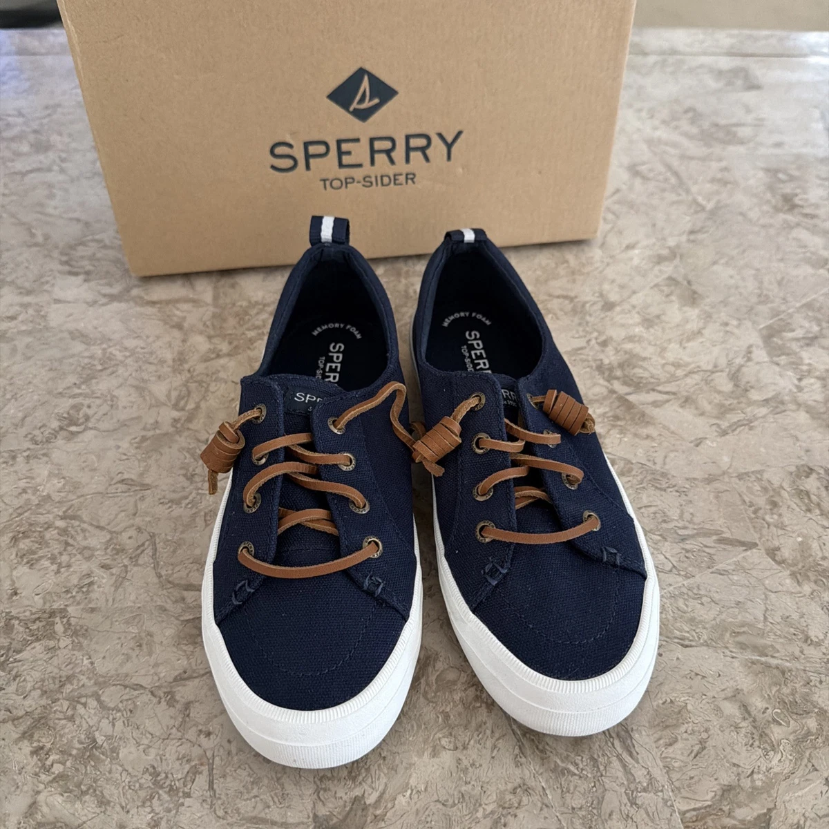 Sperry Top-Sider Ladies Footwear Wells Boat Shoe in Black