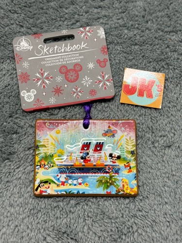 NEW Disney Cruise Line Ornament Joey Chou Sorcerer Mickey Ceramic Dumbo DCL