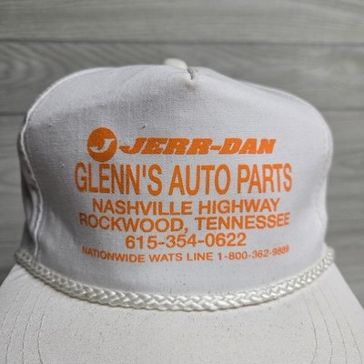 Vintage Jerr-Dan Glenn's Auto Nashville TN Tennessee Snapback Trucker Hat 90s