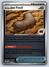 Antique Jaw Fossil 068/088 Common Perfect Order Pokemon Reverse Holo Near Mint