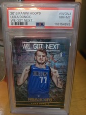 2018-19 Panini Hoops Luka Doncic We Got Next Rookie RC #WGN3 PSA 8 NM-MT