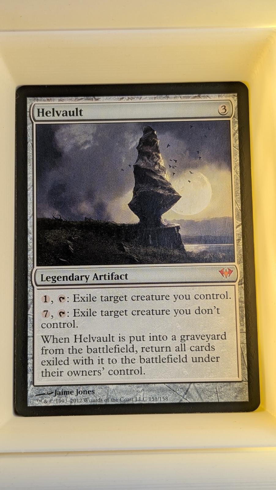 Helvault 151 Mythic Dark Ascension Magic: The Gathering Near Mint
