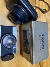 Canon Canonet 35mm Film Camera Body No 772943 with Accessories Vintage