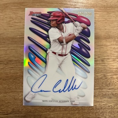 2023 Bowman's Best - Shellacked Autographs Cam Collier #SHA-CCO /250 (AU, RC)