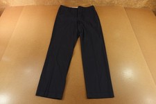 Talbots Womens 10 Black Classic Flat Front Straight Leg Perfect Chino Pants NWT