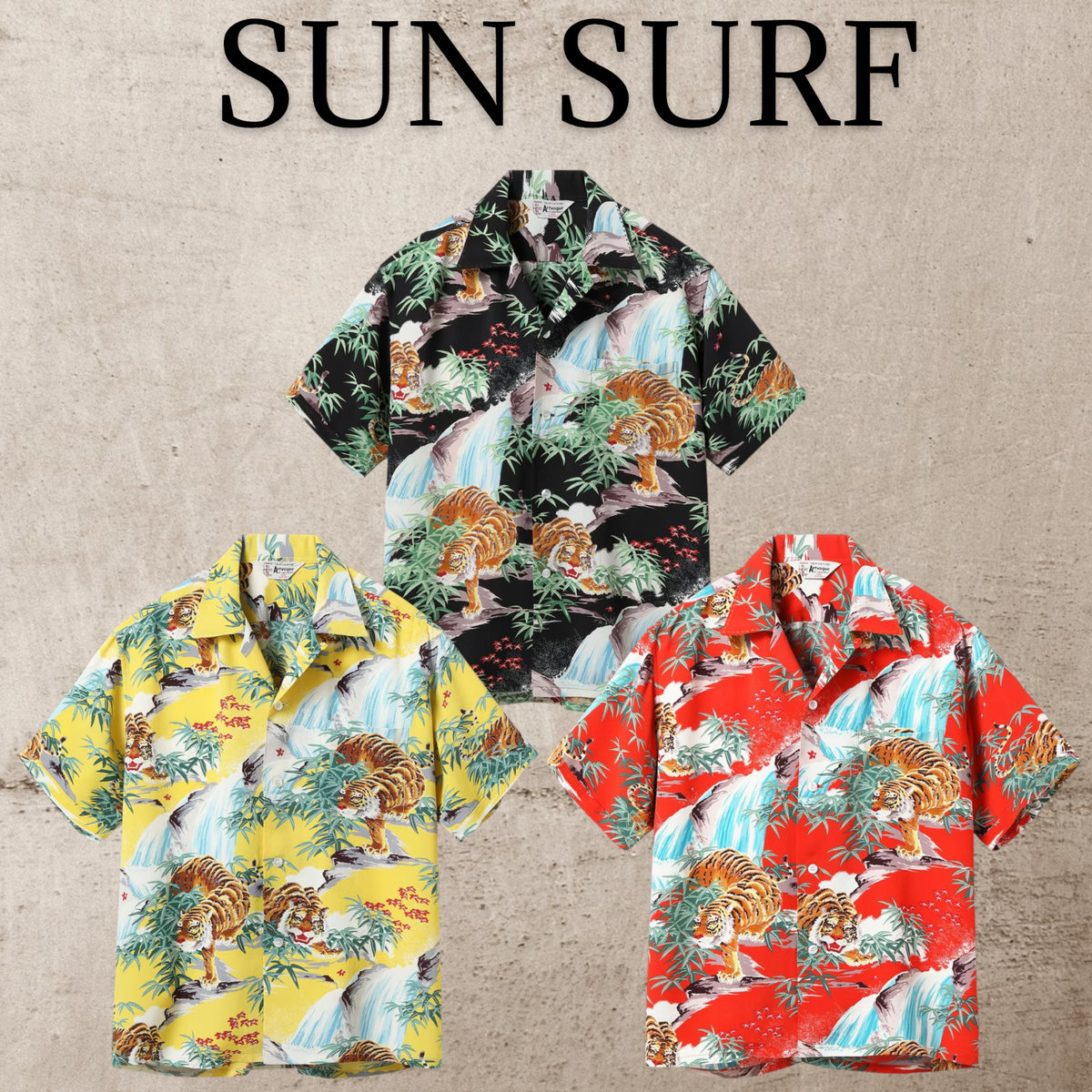 SUN SURF Lot No. SS39478 SUN SURF SPECIAL EDITION SASA TORA Japan