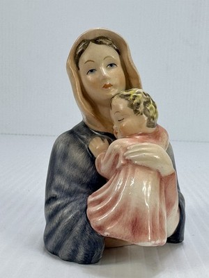 Vintage Sacrart Goebel Hummel Madonna Child Mary HM133 West Germany