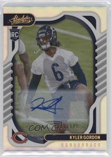 2022 Panini Absolute Rookies Spectrum Signatures /100 Kyler Gordon Auto 13hf