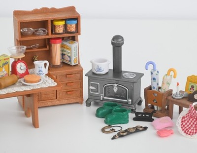Sylvanian Bauernhaus Zubehör Küche Highfields Bauernhof Ersatzteile Calico Critters