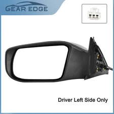 Driver Left Side Mirror for 2014-2018 Nissan Altima Power Adjusting Mirror Black