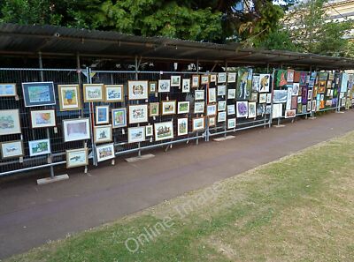 Photo 6x4 Outdoor Art exhibition in Montpellier Gardens, Cheltenham Held  c2010