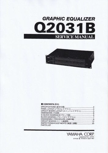 MANUALE DI SERVIZIO Originale Per Sony PMC-D407 L EUR 15,71 - IT