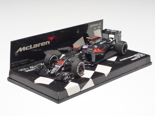 MINICHAMPS 1:43 MCLAREN HONDA MP4-31 J. PULSANTE GP CINESE 2016 #163 - Foto 2 di 4