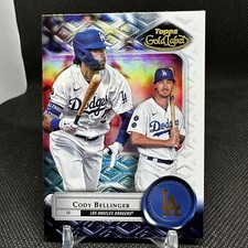 2022 Topps Gold Label Base Class 3 #93 Cody Bellinger - Los Angeles Dodgers