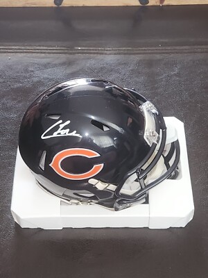 COLSTON LOVELAND 'CHICAGO BEARS' NFL TIGHTEND SIGNED MINI-HELMET