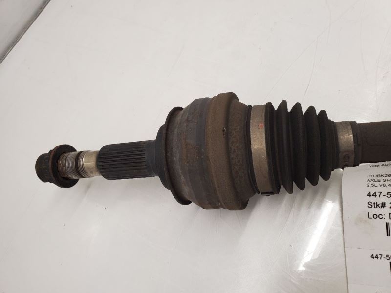 06-15 Lexus Is250 RWD Rear Axle Right RH Passenger Side OEM Lot274