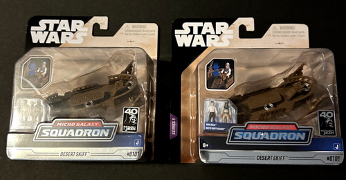 STAR WARS Micro Galaxy Squadron - Set Misterioso 3 Pezzi - Serie 5 - Veicoli E Figure In Scala 2,5 Cm - 2