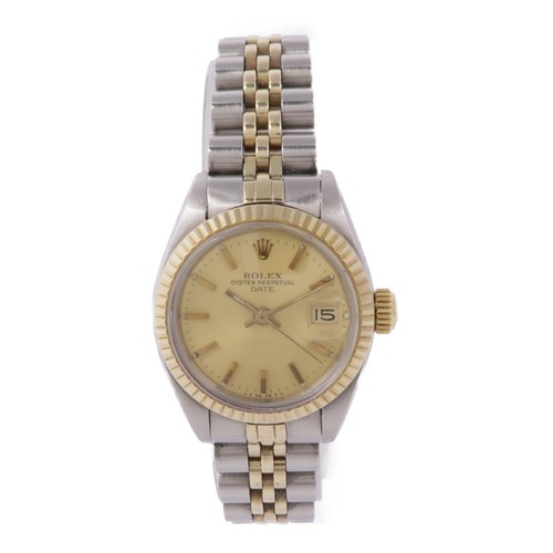 ROLEX Datejust 6917 Automatic Watch 18K Yellow Gold/Stainless Steel Gold - Picture 2 of 14