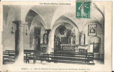 AK - 70 - Haute Saone - Morey - Innenraum der Kirche