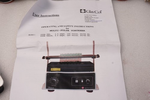 NEW Glas-Col Multi-Pulse-VORTEXER Cat No. 099A VB424 FREE SHIP - Picture 3 of 11