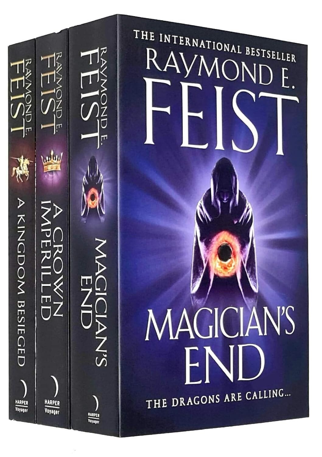 The Chaoswar Saga 3 Books Collection Set by Raymond E Feist Kingdom Besieged