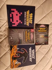 SLG Space Invaders Invincible Collection Switch + 2 Aluminum Art Cards + Pin