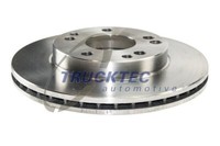 Trucktec Automotive Bremsscheiben Vorne Ø262 InnenbelüFtet FüR Mercedes-Benz 190