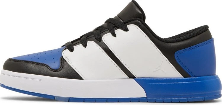 Nike Air Jordan Nu Retro 1 Low Sport Royal Retro DV5141-401 Royal Negro Blanco Foto 2 de 4