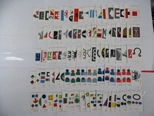 Players Cigarette Cards Army Corps & Divisional Signs 2nd Series Complete Set