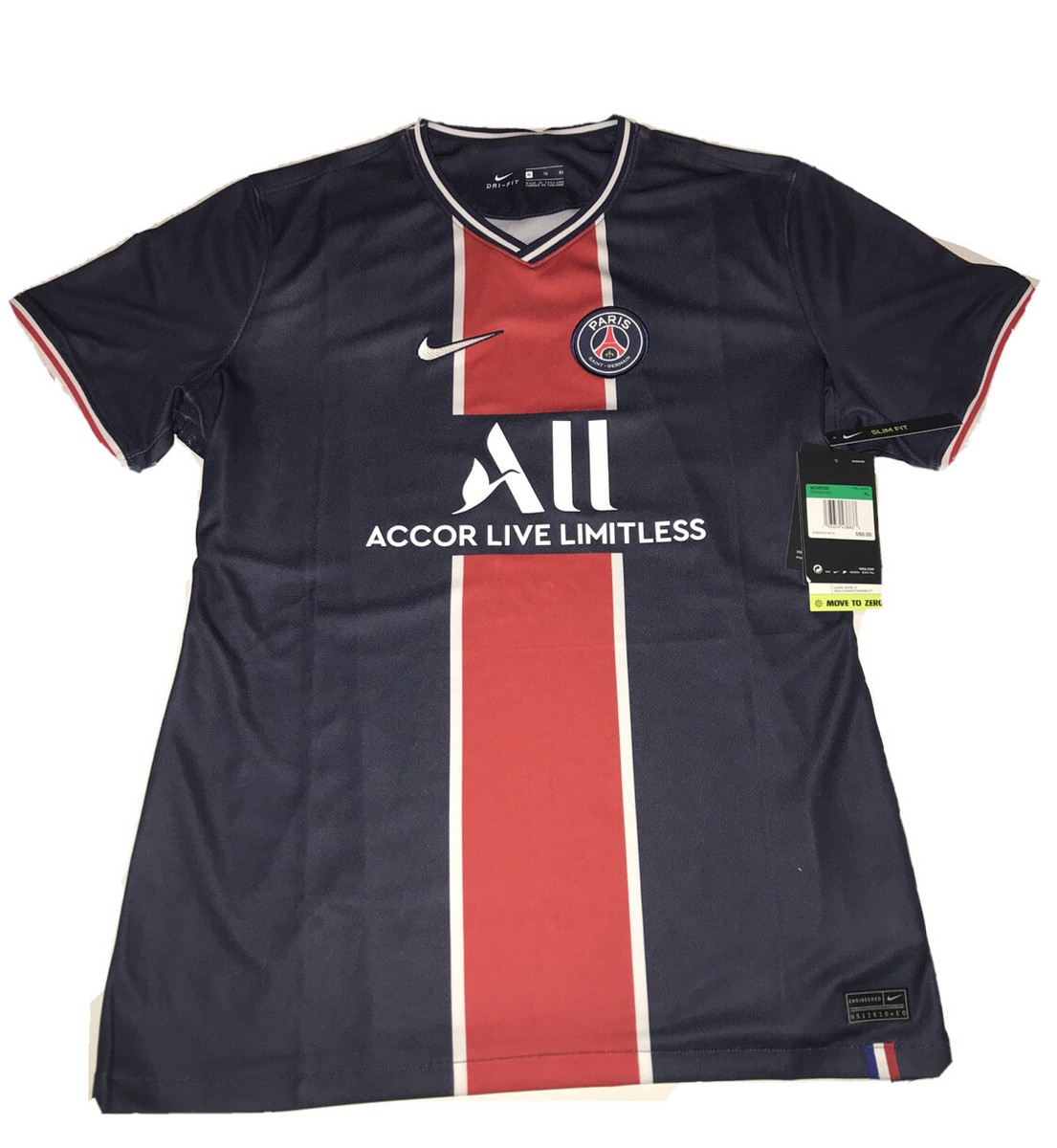 Neymar PSG 20/21 Home Jersey #10 Nike Size XL with Tags