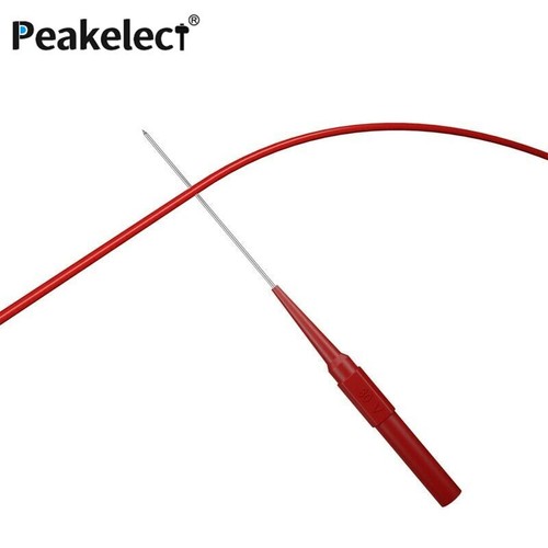 10PCS Long Insulated Back Probe Pin with 4mm Jack Wire Piercing Test Probe 30V - Picture 3 of 9