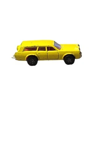 VINTAGE PLAYART FORD Estate Wagon  #26 Yellow HONG KONG - Image 4 of 4