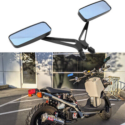 Hot Black Handlebar Motorcycle Bicycle Side Rear View Mirror Rearview Mirror ff